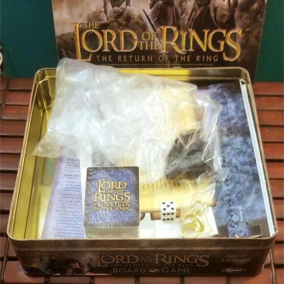 Lord of the Rings  Return of the King Board Game Open Box Complete - Picture 3 of 6
